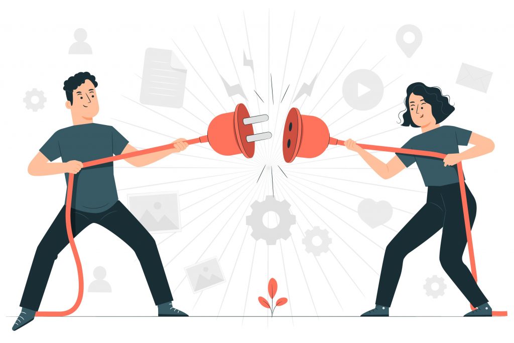 Mencabut Colokan Listrik