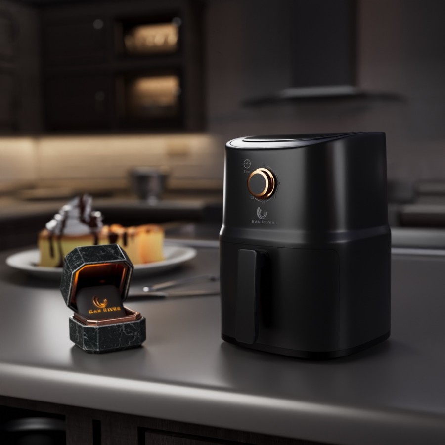 gambar Han River Air Fryer  HRAF04BK